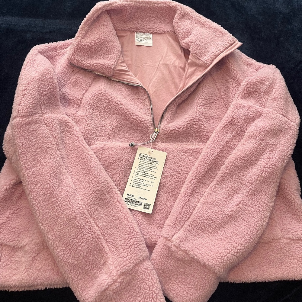 NEW WITH TAGS Lululemon Scuba Oversized funnel neck fleece size XL/XXL